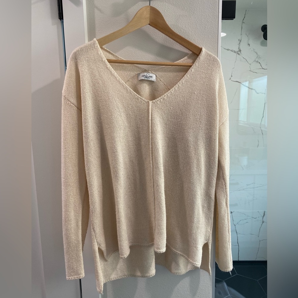 CJLA Cream Sweater